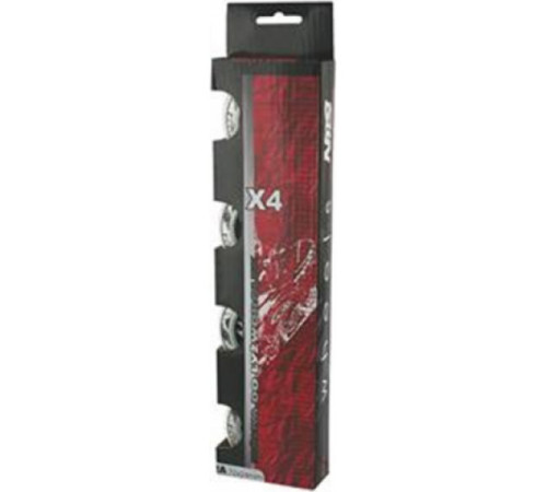Колеса для роликових ковзанів PU76x24 82A (4 pcs) NILS EXTREME - білі Колеса для роликових ковзанів PU76x24 82A (4 pcs) NILS EXTREME - білі