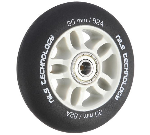 PU 90x24 82A BLACK MAT (4 szt.) + ABEC-9 (8 szt.) SET NILS EXTREME PU 90x24 82A BLACK MAT (4 szt.) + ABEC-9 (8 szt.) SET NILS EXTREME