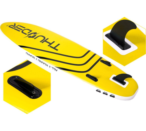 Надувна SUP дошка THUNDER COAST YELLOW 320