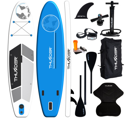 Надувна SUP дошка THUNDER PLANET BLUE 320