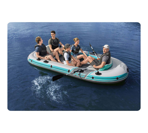 Надувний човен Hydro-Force Adventure Elite X5 Bestway 65159 Надувний човен Hydro-Force Adventure Elite X5 Bestway 65159