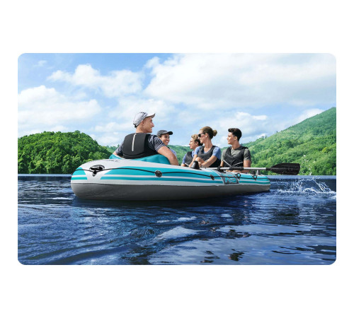 Надувний човен Hydro-Force Adventure Elite X5 Bestway 65159 Надувний човен Hydro-Force Adventure Elite X5 Bestway 65159