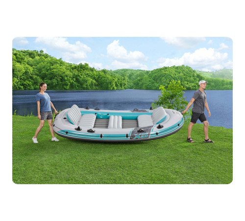 Надувний човен Hydro-Force Adventure Elite X5 Bestway 65159 Надувний човен Hydro-Force Adventure Elite X5 Bestway 65159