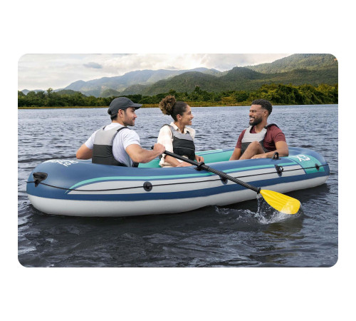 Надувний човен Trek X3 Raft 294 x 137 см Bestway 61154 Надувний човен Trek X3 Raft 294 x 137 см Bestway 61154