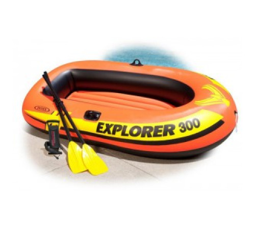 Надувний човен Intex Explorer 300 Set 58332 (211 x 117 x 41см)