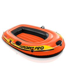 Човен надувний Intex Explorer Pro 100 160 x 94 x 29 см, помаранчевий