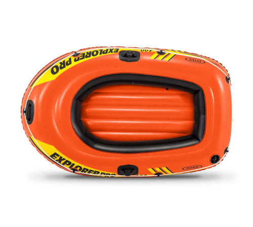 Човен надувний Intex Explorer Pro 100 160 x 94 x 29 см, помаранчевий
