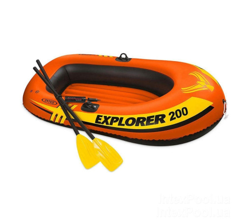 Надувний човен EXPLORER-200 Intex 58331 (185 x 94 x 41см)