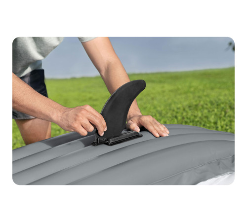 Каяк надувний Bestway 65132 Hydro-Force Rapid X3 381 х 100 см Каяк надувний Bestway 65132 Hydro-Force Rapid X3 381 х 100 см