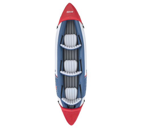 Каяк надувний Bestway 65132 Hydro-Force Rapid X3 381 х 100 см Каяк надувний Bestway 65132 Hydro-Force Rapid X3 381 х 100 см