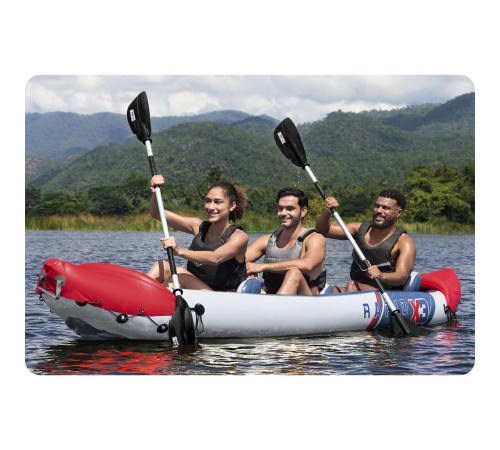 Каяк надувний Bestway 65132 Hydro-Force Rapid X3 381 х 100 см Каяк надувний Bestway 65132 Hydro-Force Rapid X3 381 х 100 см