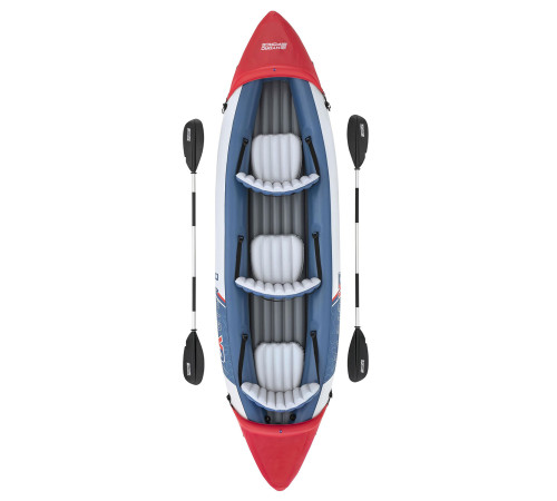 Каяк надувний Bestway 65132 Hydro-Force Rapid X3 381 х 100 см Каяк надувний Bestway 65132 Hydro-Force Rapid X3 381 х 100 см