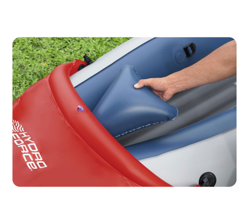 Надувна байдарка Bestway 65077 Lite Rapid X2 321 x 88 см
