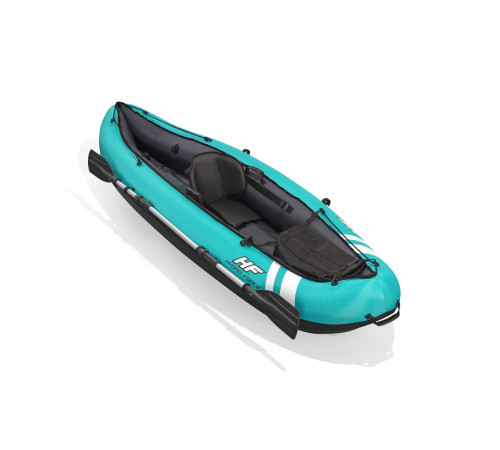 Каяк надувний Bestway Hydro-Force Ventura Elite X1 280 х 86 см, блакитно-чорний