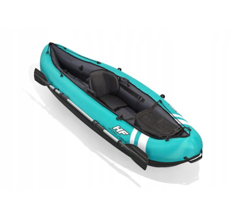 Каяк надувний Bestway Hydro-Force Ventura Elite X1 280 х 86 см, блакитно-чорний