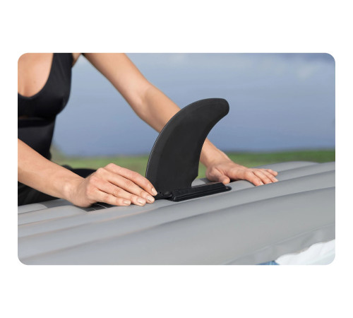 Каяк надувний Bestway Hydro-Force Rapid X1 290 x 91 см, синьо-червоний