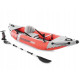 Каяк надувний Intex Excursion Pro K1 305 х 91 х 46 см, червоно-сірий