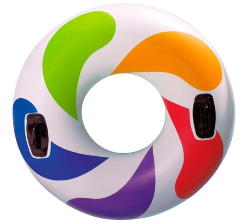 Коло надувне з ручками Intex 58202, 119 см Коло надувне з ручками Intex 58202, 119 см