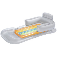 Матрац, шезлонг надувний Bestway 43028 сріблястий, 161 x 84 см