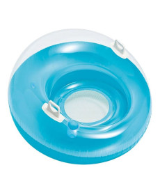 Крісло надувне для басейну Intex 58883-blue, 119 см, блакитне