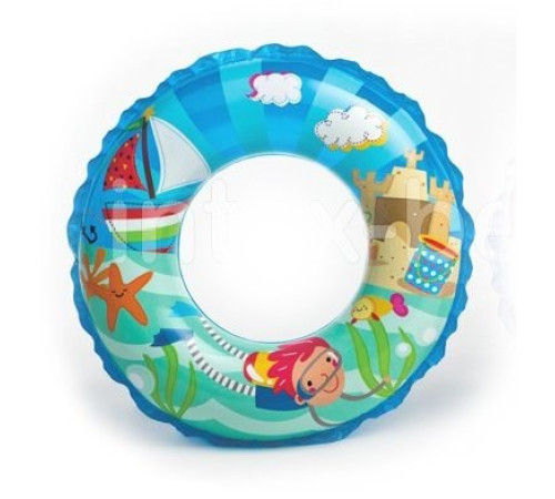 Надувний круг Intex 59242-blue (Діаметр 61см) блакитний Надувний круг Intex 59242-blue (Діаметр 61см) блакитний