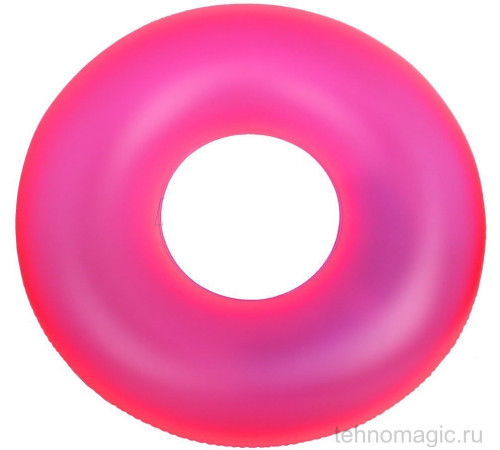 Надувний круг неоновий Intex 59262-pink (Діаметр 91см) Рожевий Надувний круг неоновий Intex 59262-pink (Діаметр 91см) Рожевий
