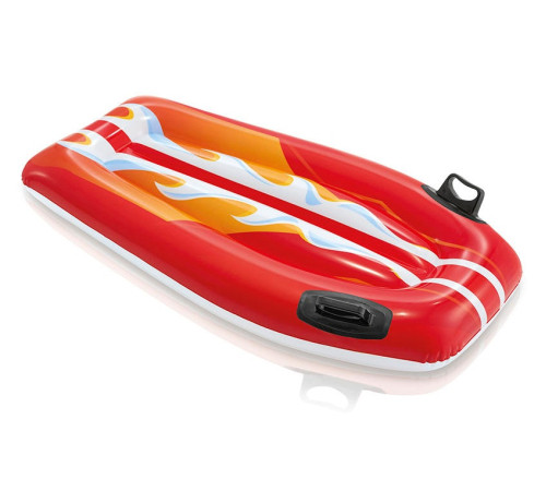 Дошка надувна для плавання INTEX 58165 червона, 112 х 62 см Дошка надувна для плавання INTEX 58165 червона, 112 х 62 см