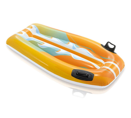 Дошка надувна для плавання INTEX 58165 помаранчева, 112 x 62 см Дошка надувна для плавання INTEX 58165 помаранчева, 112 x 62 см