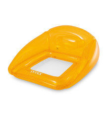Крісло надувне для плавання INTEX 56802 помаранчеве, 104 х 102 см