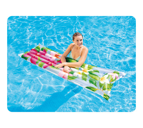 Надувний матрац для плавання Intex Flowers 59720 Надувний матрац для плавання Intex Flowers 59720