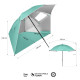 Парасоля пляжна 2-в-1 NILS CAMP NC17114 XXL 240 см, зелена