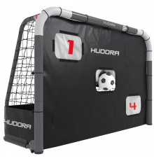 Ворота футбольні HUDORA RoCo 240 х 160 см, сірі