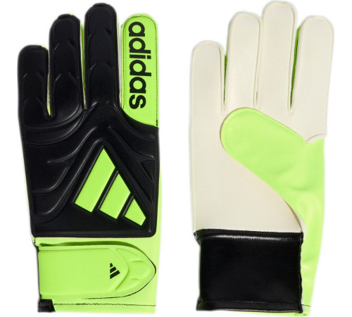 Рукавички воротарські Adidas Copa Club JN5340 р. 10, чорно-зелені