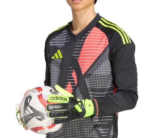 Рукавички воротарські Adidas Copa Club JN5340 р. 10, чорно-зелені