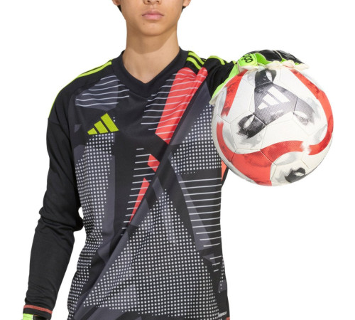 Рукавички воротарські Adidas Copa Club JN5340 р. 10, чорно-зелені