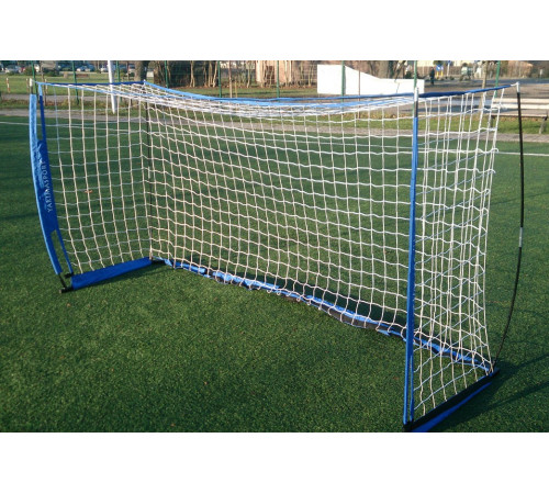 Сітка для воріт Yakimasport UNI ŻAK 300 x 155 см, біло-синя