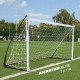 Ворота футбольні Quickplay Kickster Elite 07542 200 х 100 см, чорно-сірі