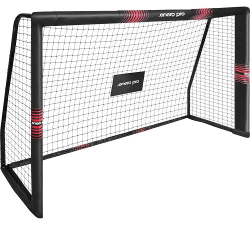 Ворота футбольні Enero Pro 180 x 120 x 60 см, чорні Ворота футбольні Enero Pro 180 x 120 x 60 см, чорні