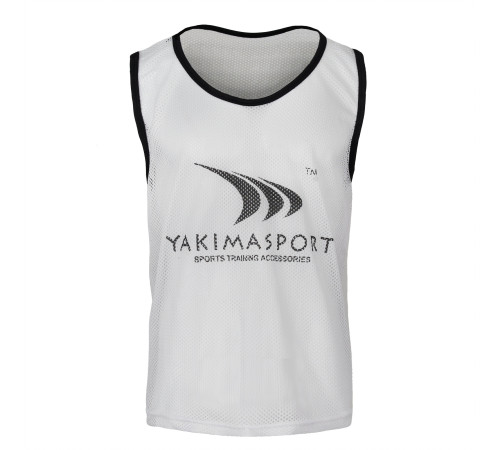 Футбольна манішка Yakimasport біла