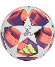 М'яч для футболу Adidas Women's UCL League біло-рожево-фіолетовий IX4050 5