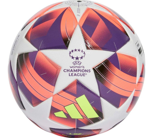 М'яч для футболу Adidas Women's UCL League біло-рожево-фіолетовий IX4050 5 М'яч для футболу Adidas Women's UCL League біло-рожево-фіолетовий IX4050 5