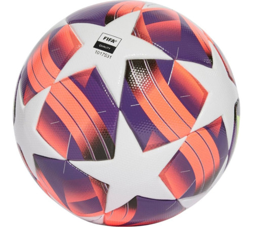 М'яч для футболу Adidas Women's UCL League біло-рожево-фіолетовий IX4050 5 М'яч для футболу Adidas Women's UCL League біло-рожево-фіолетовий IX4050 5
