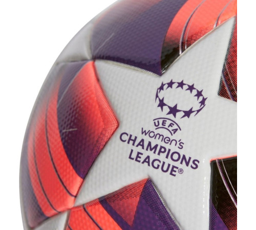 М'яч для футболу Adidas Women's UCL League біло-рожево-фіолетовий IX4050 5 М'яч для футболу Adidas Women's UCL League біло-рожево-фіолетовий IX4050 5