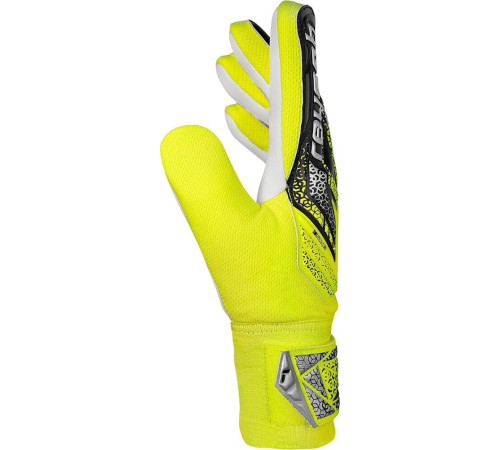 Рукавички воротарські Reusch Attrakt Starter Solid Junior 5572514 2014 р.8, жовто-чорні Рукавички воротарські Reusch Attrakt Starter Solid Junior 5572514 2014 р.8, жовто-чорні