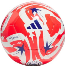 М'яч футбольний Adidas FCWC , розмір 5, біло-червоний