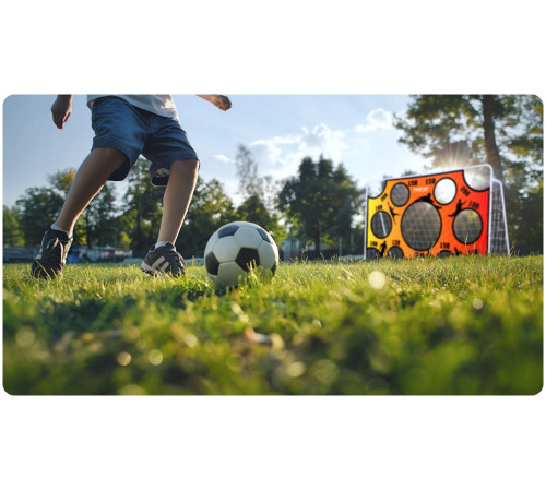 Мішень для футбольних воріт Neo-Sport NS-1478 215 х 150 см, помаранчева