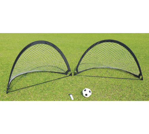 Ворота футбольні Outdoor-Play JC-6219A 155 х 86 х 86 см, чорно-білі