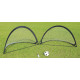 Ворота футбольні Outdoor-Play JC-6219A 155 х 86 х 86 см, чорно-білі