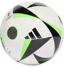 М'яч футбольний Adidas Euro24 Fussballliebe IN9374 розмір 5, біло-чорний