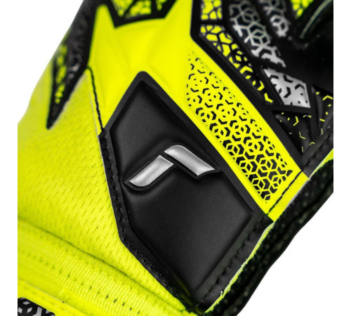 Рукавички воротарські Reusch Attrakt Silver Junior 5572215 2025 р.6, жовто-чорний Рукавички воротарські Reusch Attrakt Silver Junior 5572215 2025 р.6, жовто-чорний